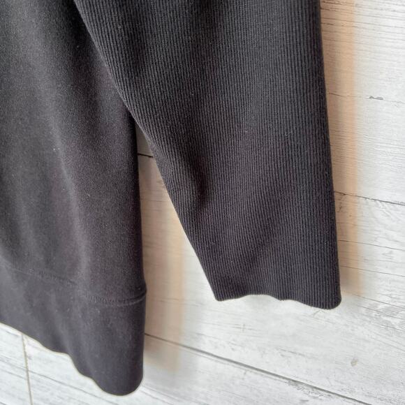 Pact Cardigan Womens Size XS/S Black Open Front 100% Organic Cotton Pockets - Picture 14 of 16